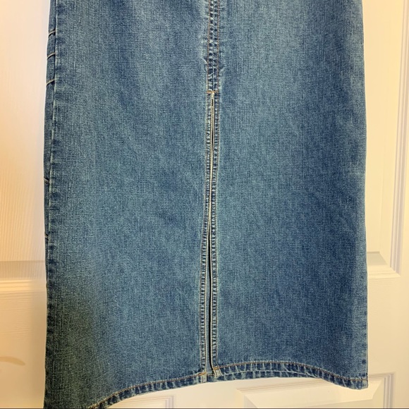 no boundaries Denim Maxi Skirt Size 11 Juniors - Picture 6 of 7
